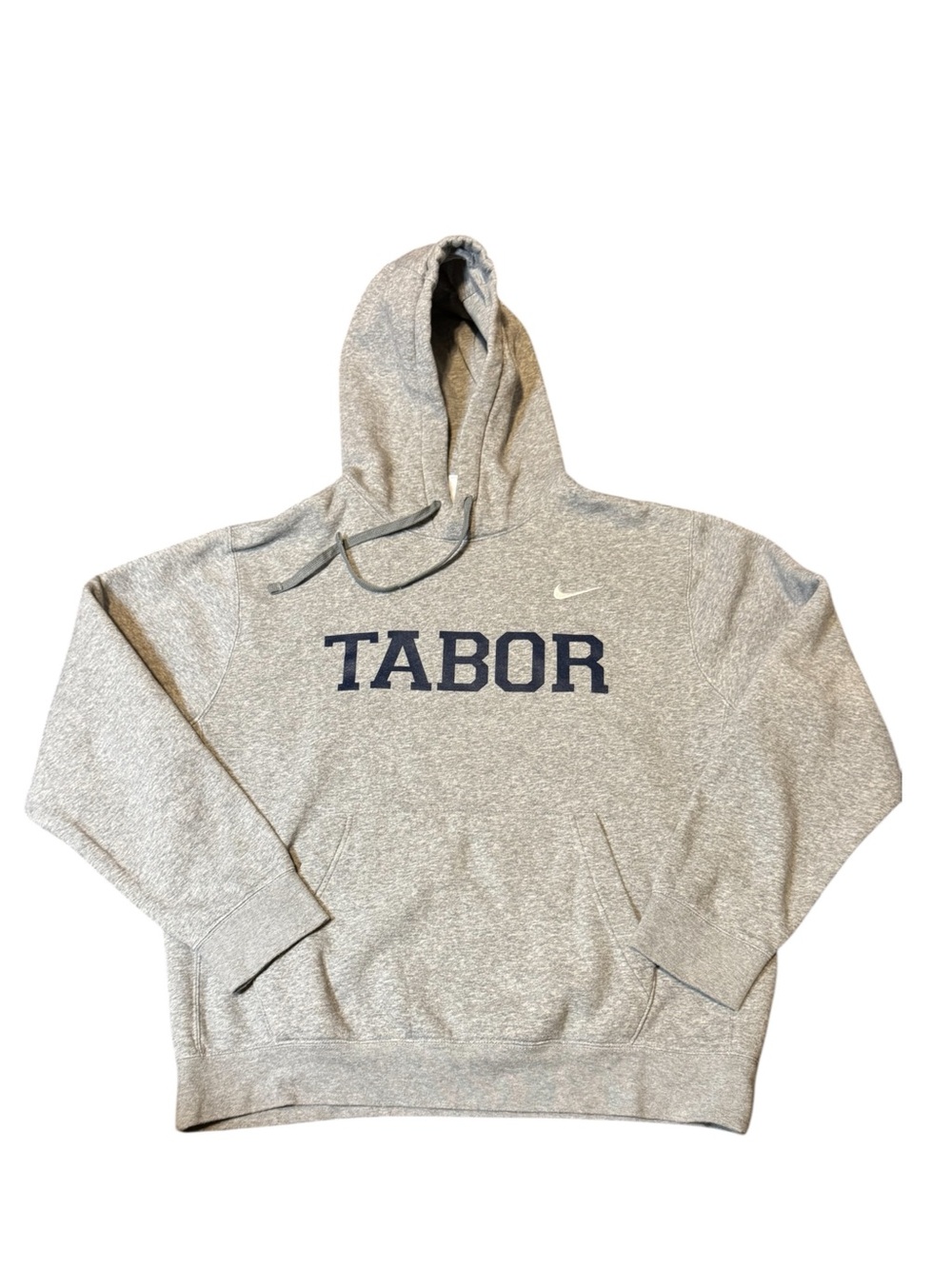 Nike Gray TABOR Pullover Hoodie Size Large Unisex Collegiate